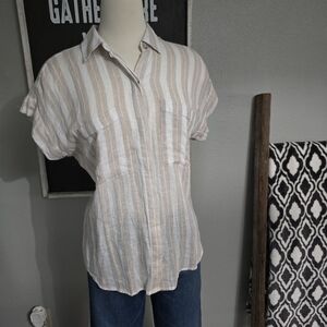 RAILS Charlie Shore Stripe NWT cap sleeve top